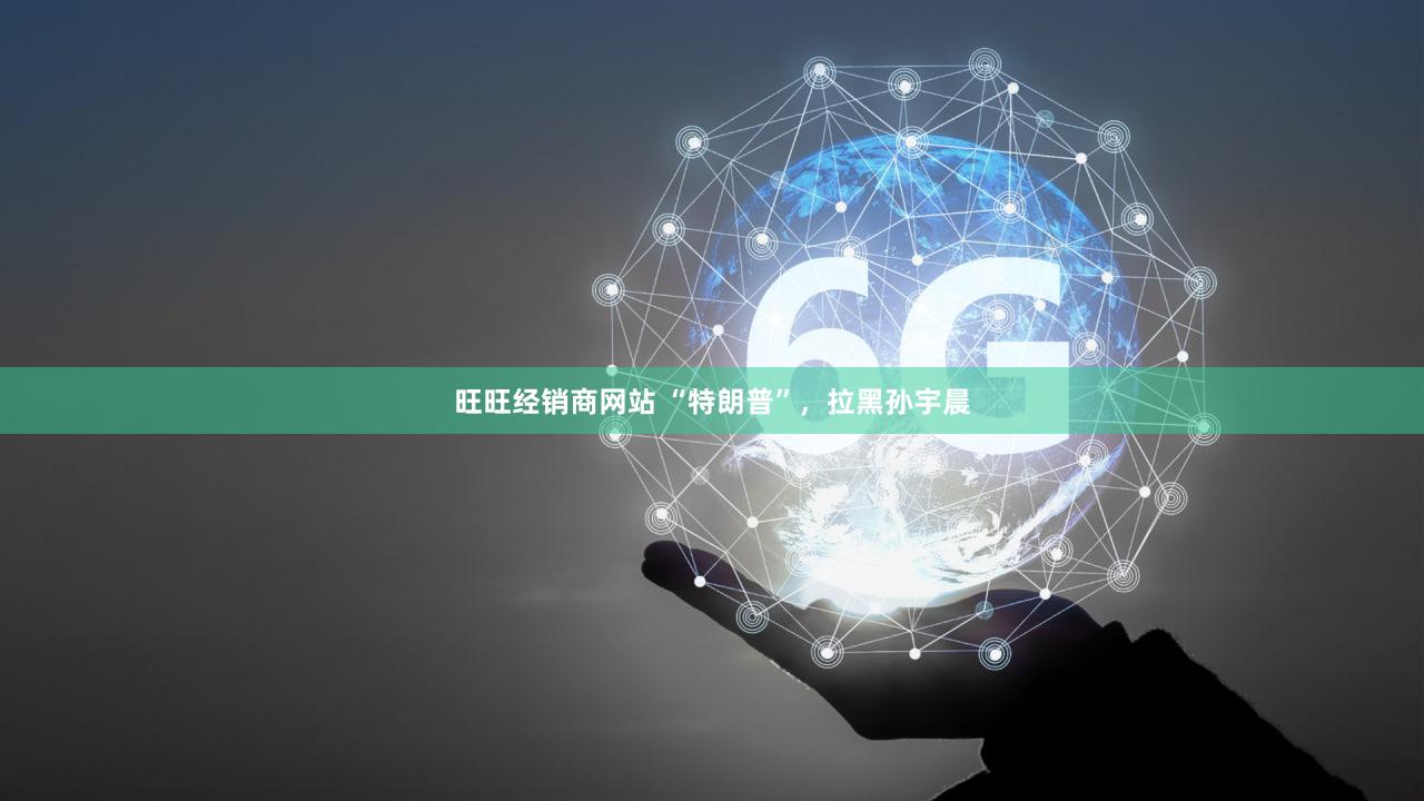 旺旺经销商网站 “特朗普”，拉黑孙宇晨