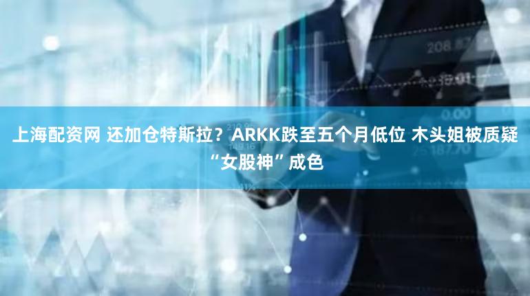 上海配资网 还加仓特斯拉？ARKK跌至五个月低位 木头姐被质疑“女股神”成色