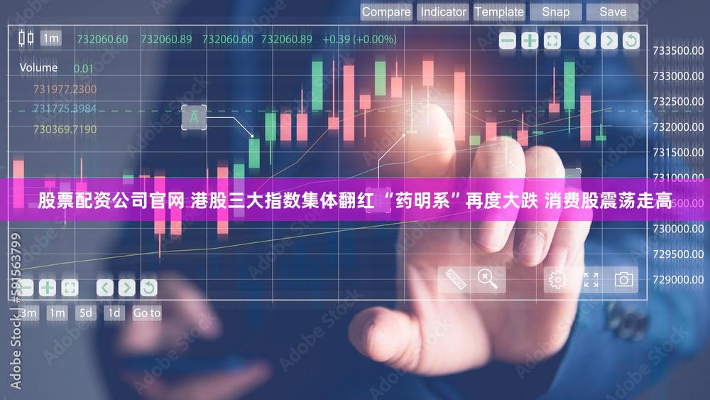 股票配资公司官网 港股三大指数集体翻红 “药明系”再度大跌 消费股震荡走高