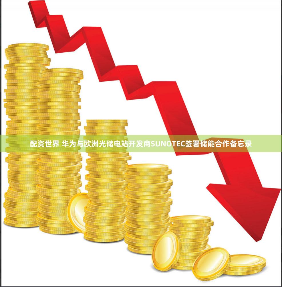 配资世界 华为与欧洲光储电站开发商SUNOTEC签署储能合作备忘录